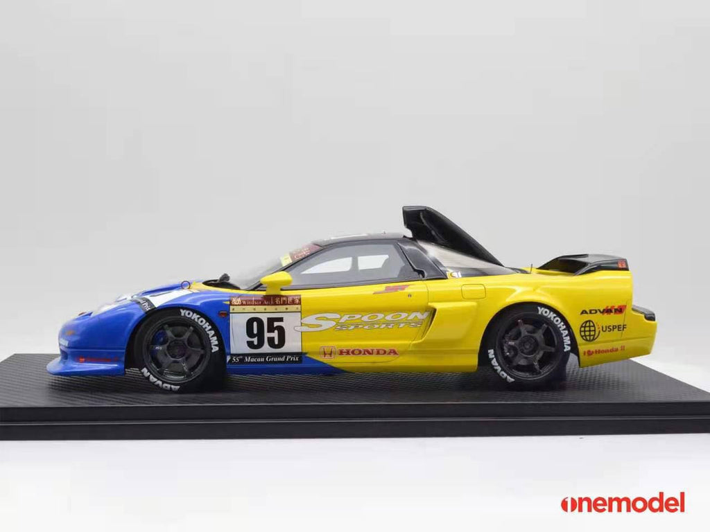 One Model 1:18 Honda NSX-R GT Spoon Sports Macau GP #95