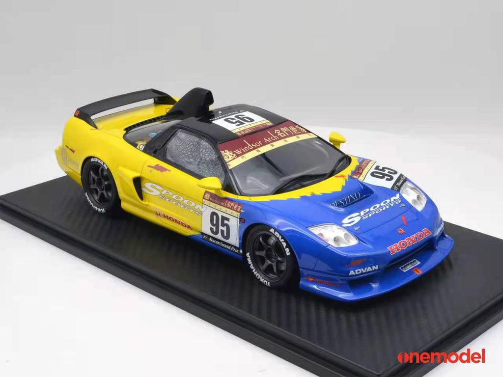 One Model 1:18 Honda NSX-R GT Spoon Sports Macau GP #95