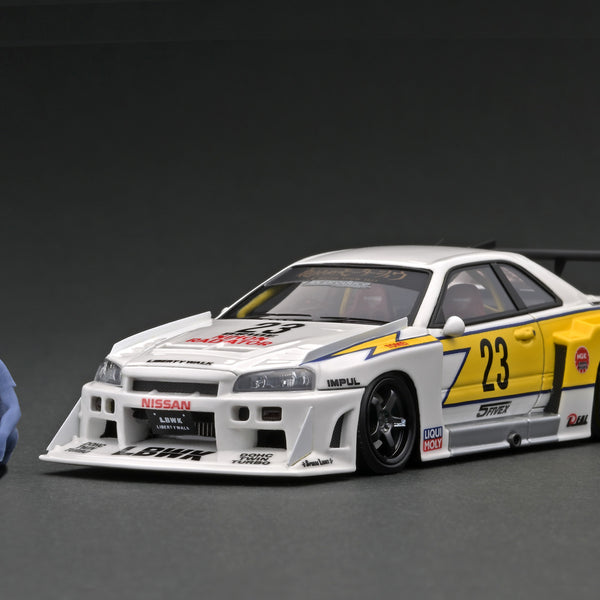 Ignition Model 1:43 Nissan Skyline (ER34) Super Silhouette LBWK 