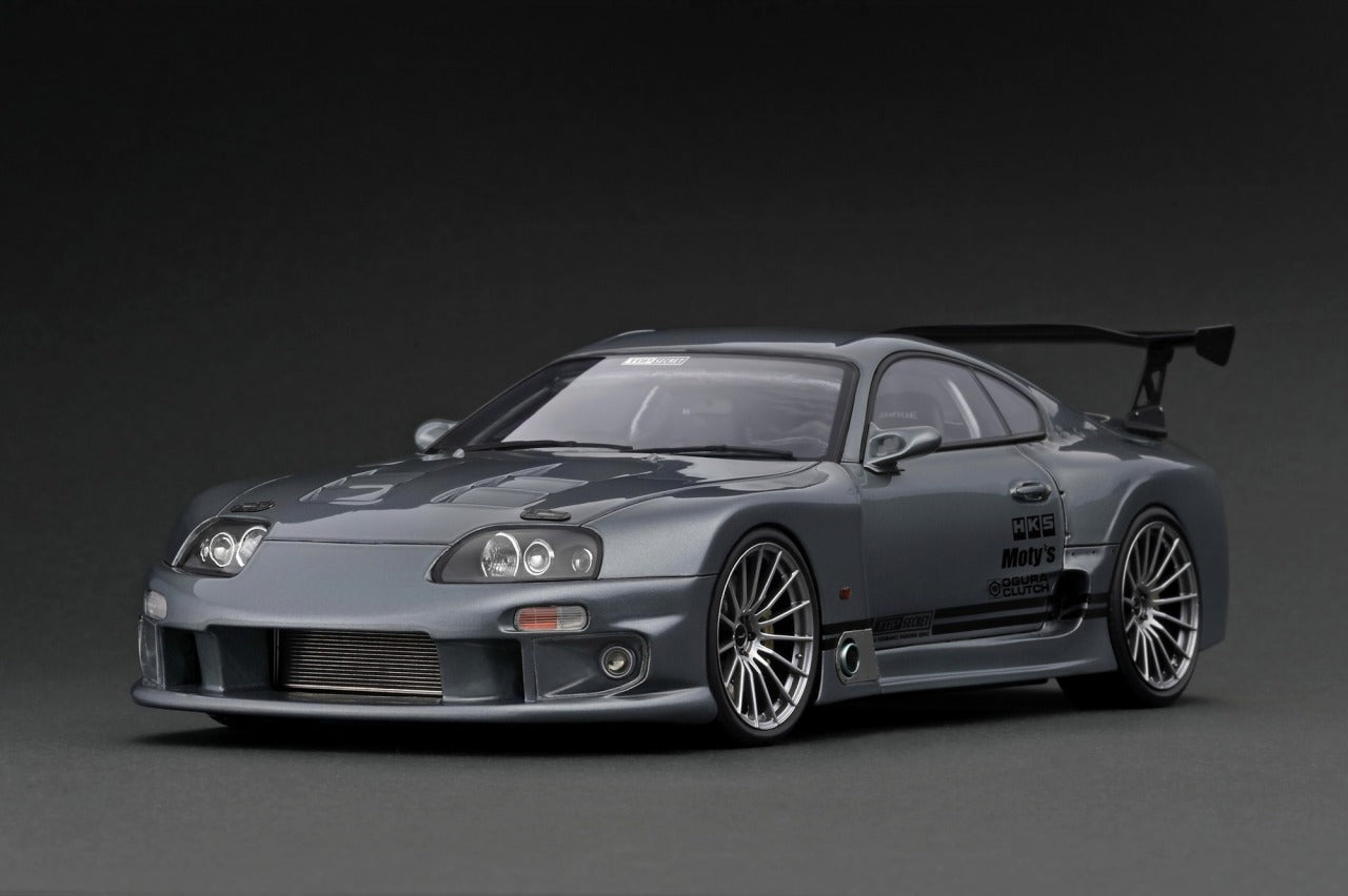 Ignition Model 1:18 Toyota Supra (JZA80) Top Secret GT300 in Gun Metal