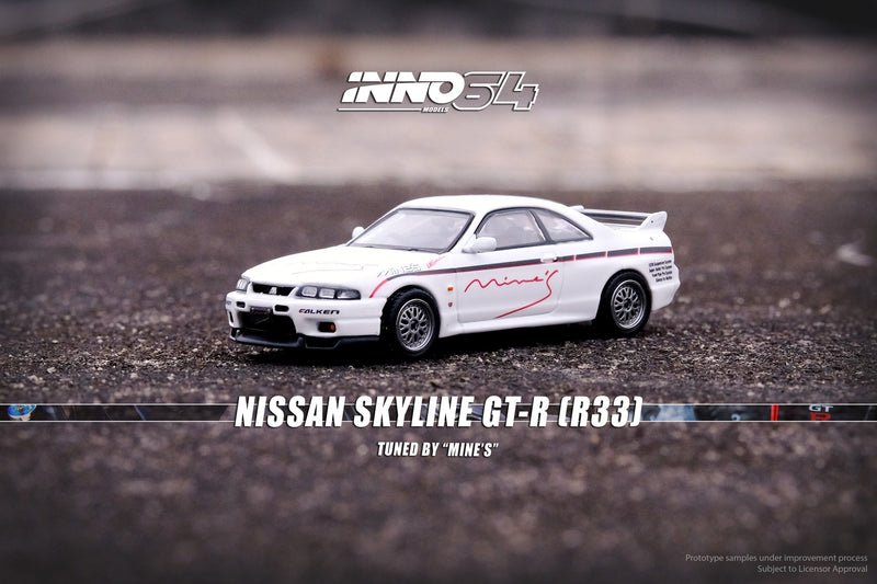 INNO64 1:64 Nissan Skyline GT-R (R33) Tuned by 