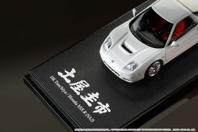 Hobby Japan 1:64 Honda NSX-R (NA2) DK Tsuchiya Spec in Pearl White