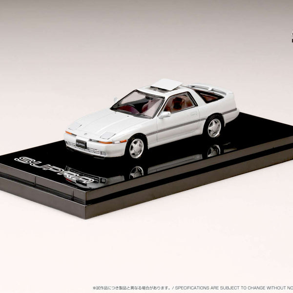 Hobby Japan 1:64 Toyota Supra (A70) 2.5GT Twin Turbo Limited with Sliding  Sunroof in Super White IV