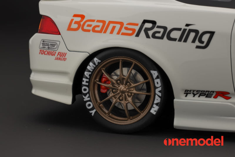 One Model 1:18 Honda Integra Type-R (DC5) Beams Racing Spec