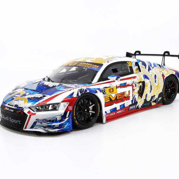 Pop Race 1/18 Audi R8 LMS Macau Grand Prix 2020 EVISU Marchy Lee