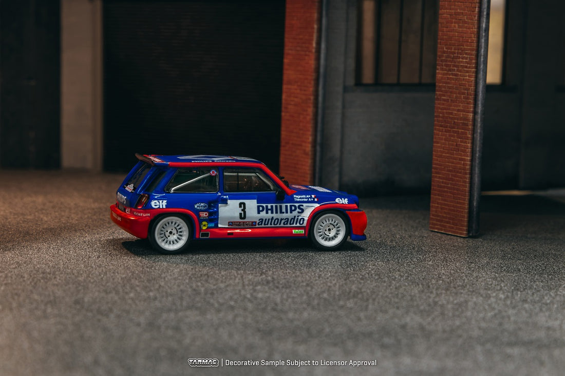 Tarmac Works 1:64 Renault 5 MAXI Turbo , Tour de Corse - Rallye de Fra