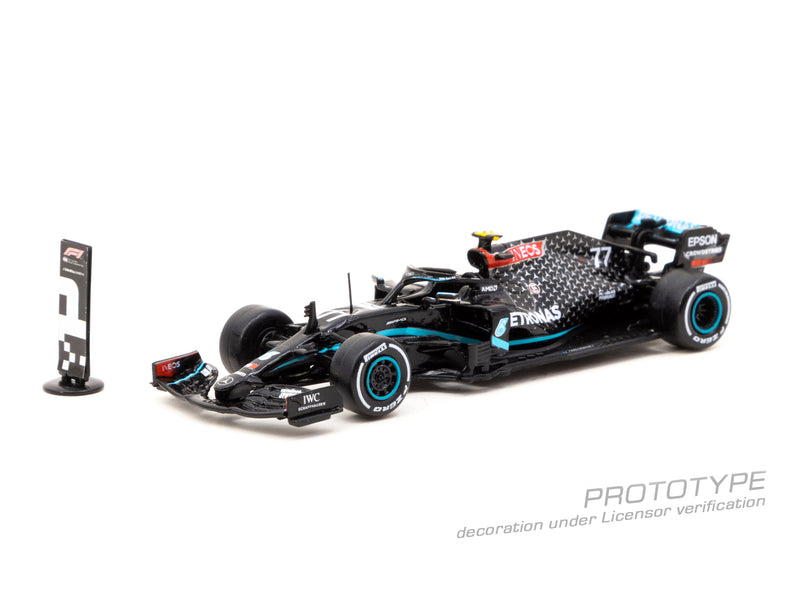 Tarmac Works 1:64 Mercedes-AMG F1 W11 EQ Performance, Austrian Grand Prix 2020 Winner, Valtteri Bottas