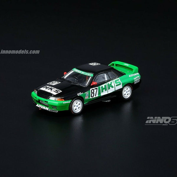 INNO Models 1:64 Nissan Skyline GTR R32 #87 HKS JTC 1992