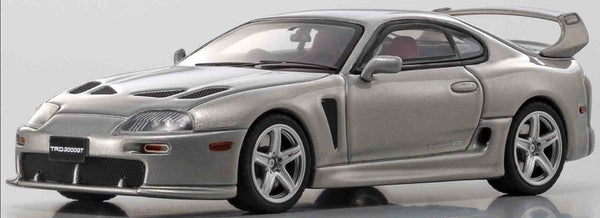 Kyosho 1/43 Toyota Supra JZA80 TRD 3000GT in Silver